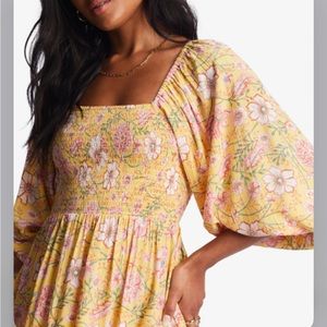 BILLABONG PARADISE DAYS MINI DRESS / SIZE SMALL 🤩🌺